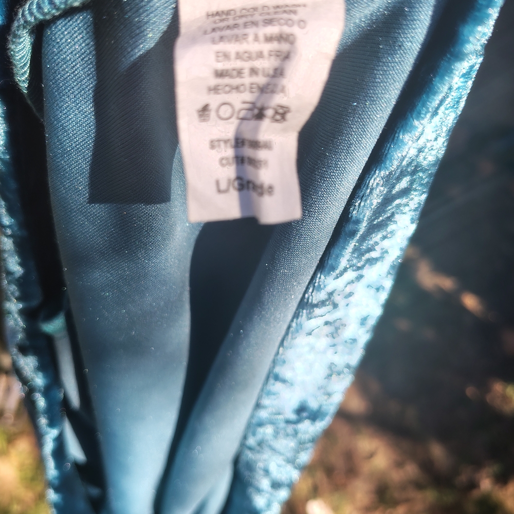 Blue Velvet 90's Skater Dress - Picture 5 of 6